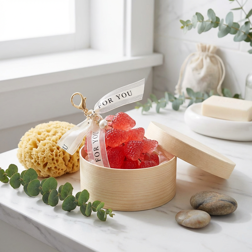 Crystal Strawberry Soap